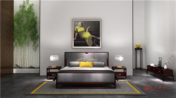 ���ܼҾӡ�����ʽ����Ҷ��̴�󴲡�